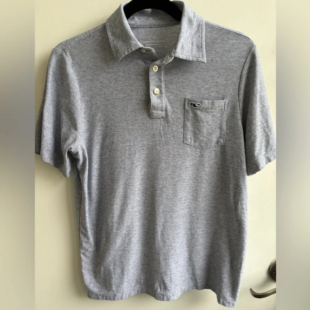 Vineyard Vines Men’s Edgertown Short Sleeve‎ Polo large workwear coastal golf